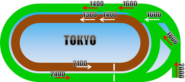 東京芝2400Ｍ【コース】「春」を制する必見データがここにある