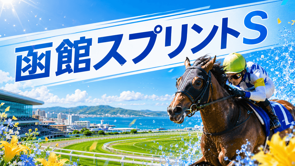 函館スプリントS 2026【穴馬/予想】知らずに勝てる?意外すぎる「函館コースの特徴」とは?主な出走予定馬や攻略データの解説も